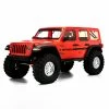Axial 1/10 SCX10 III Jeep JLU Wrangler with Portals RTR, Orange - SCRATCH & DENT for Ready-To-Run