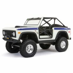 Axial 1/10 SCX10 III Early Ford Bronco 4WD RTR, White - SCRATCH & DENT for Ready-To-Run