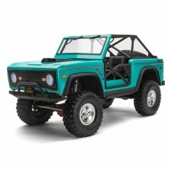 Axial 1/10 SCX10 III Early Ford Bronco 4WD RTR, Turquoise Blue for Ready-To-Run