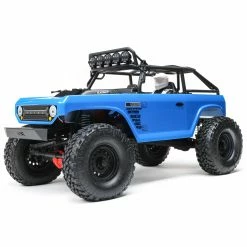 Axial 1/10 SCX10 II Deadbolt 4WD Brushed RTR, Blue for Ready-To-Run
