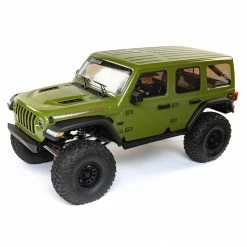 Axial 1/6 SCX6 Jeep JLU Wrangler 4WD Rock Crawler RTR: Green for Ready-To-Run