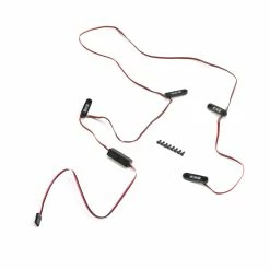 Axial Multi-Color LED Rock Lights with Controller: SCX10 III for Parts