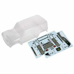 Axial Clear Body, Precut: SCX24 Jeep Wrangler JLU for Bodies