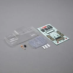 Axial Body Set, Clear: SCX24 Jeep JT Gladiator for Parts