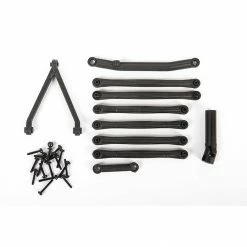 Axial Suspension Links Long Wheel Base, 133.7mm: SCX24 for Parts