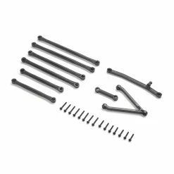 Axial Suspension Links, X-long Wheel Base 153.7mm: SCX24 for Parts