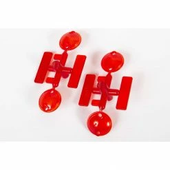 Axial Tail Light Lens, Red (2 pcs): UMG 6x6 for Parts