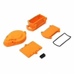Axial Cage Radio Box Spur Cover (Orange) RBX10 for Parts