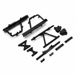 Axial Cage Supports Battery Tray (Black) RBX10 for Parts