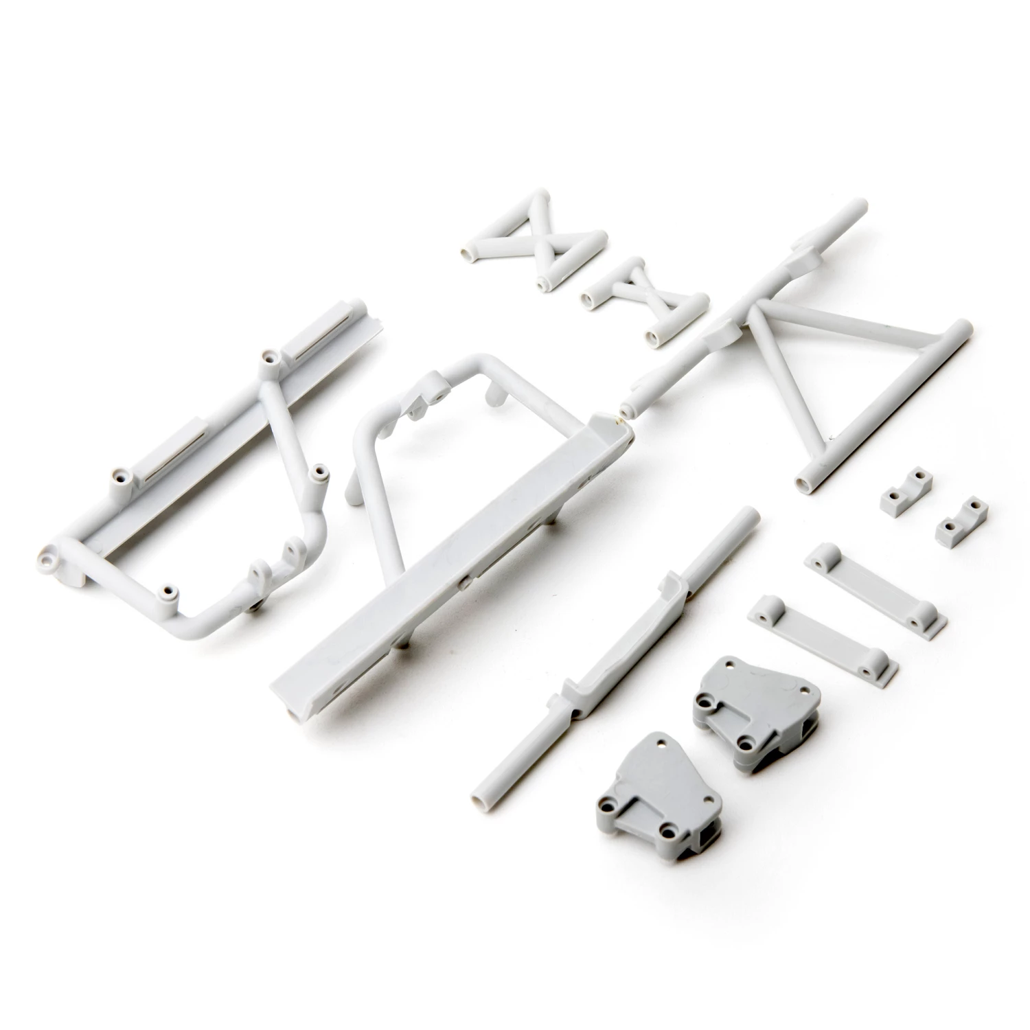 Axial Cage Supports Battery Tray (Gray) RBX10 for Parts