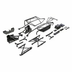 Axial Cage Set, Complete, Black: Capra 4WS UTB for Parts