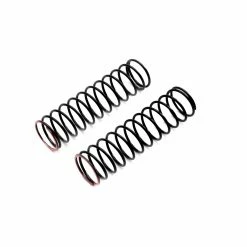 Axial Shock Spring, 4.0 Rate Red 100mm (2): SCX6 for Parts