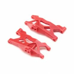 Axial Front Lower Control Arm Set, Red: Yeti Jr for Parts