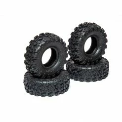 Axial 1.0 Rock Lizards Tires (4): SCX24 for Tires & Wheels