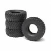 Axial 1.0 Nitto Trailer Grappler M/T V2 Tires (4): SCX24 for Tires & Wheels