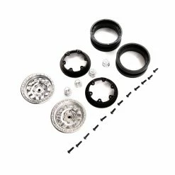 Axial 1.9 KMC Machete Beadlock Wheels, Satin (2) for Tires & Wheels