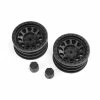 Axial Black Rhino Primm 1.9" Wheels, 12mm Hex, Black (2) for Tires & Wheels