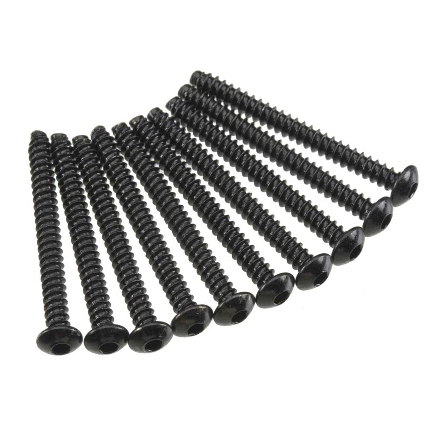 Axial Hex Tap Button Head M3x30mm Black (10) for Parts