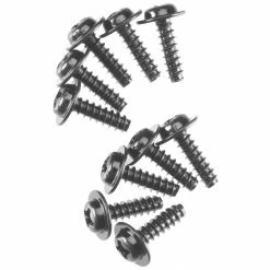 Axial Servo Flange Screw M3x10mm, Black Oxide (10) for Parts