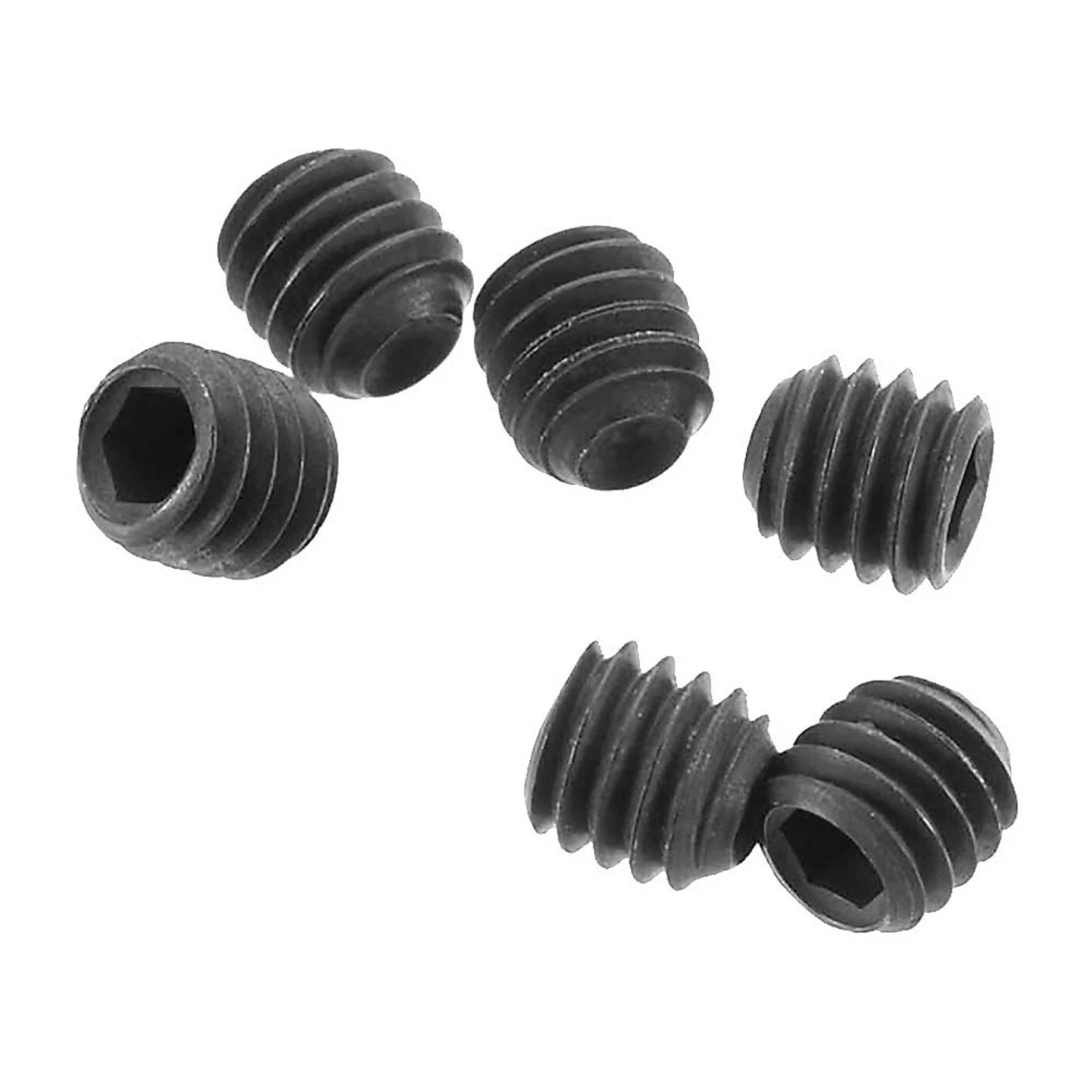 Axial Set Screw M4x4mm, Black Oxide (6) for Parts