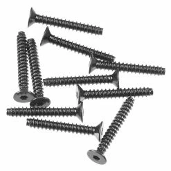 Axial Hex Socket Tapping Flat Head Blk M2.6x18mm(10) for Parts