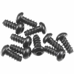 Axial Hex Socket Tapping Button Hd M2.6x6mm Blk (10) for Parts