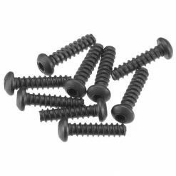 Axial Hex Socket Tapping Button Head M2.6x10mm Blk(10 for Parts