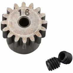 Axial Pinion Gear 32P 16T Steel 3mm Motor Shaft for Parts