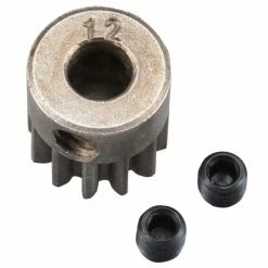 Axial Pinion Gear 32P 12T Steel 5mm Motor Shaft for Parts