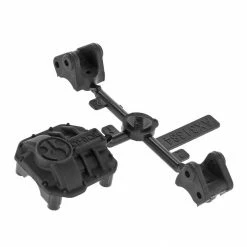 Axial AR44 Diff Cover & Link Mounts Black for Parts