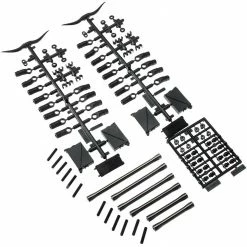 Axial Front Link Set Aluminum: SCX10 II for Parts