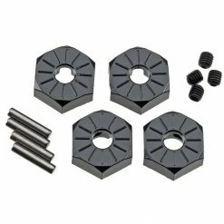 Axial Aluminum Hub Narrow 12mm Black (4) for Parts