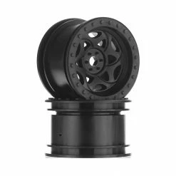 Axial 1/10 2.2 Walker Evans Wheels, 12mm Hex, Black (2) for Tires & Wheels