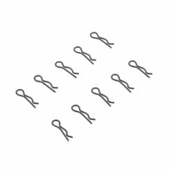 Axial 3mm Body Clip Black (10) for Parts