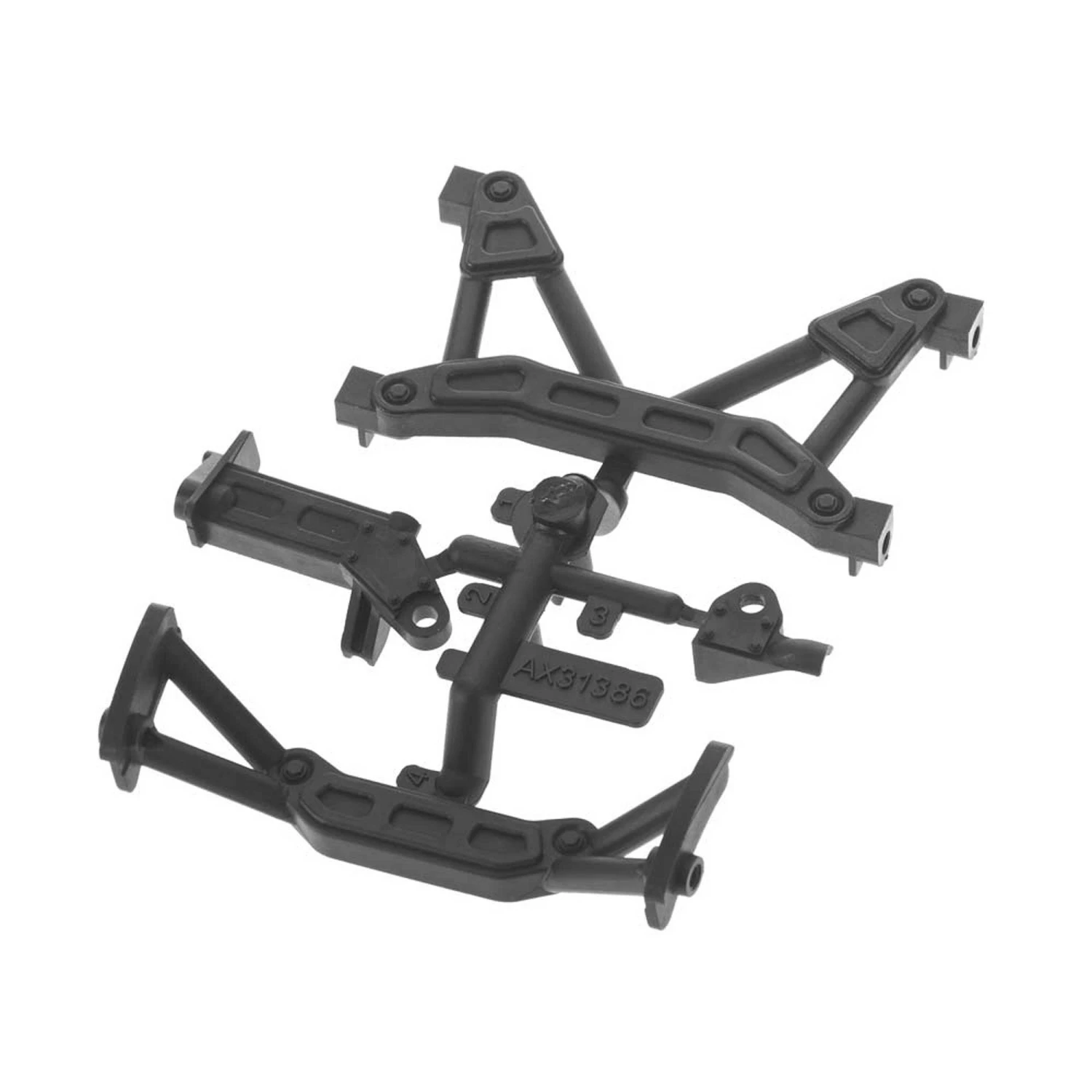 Axial Frame Braces SCX10 II for Parts