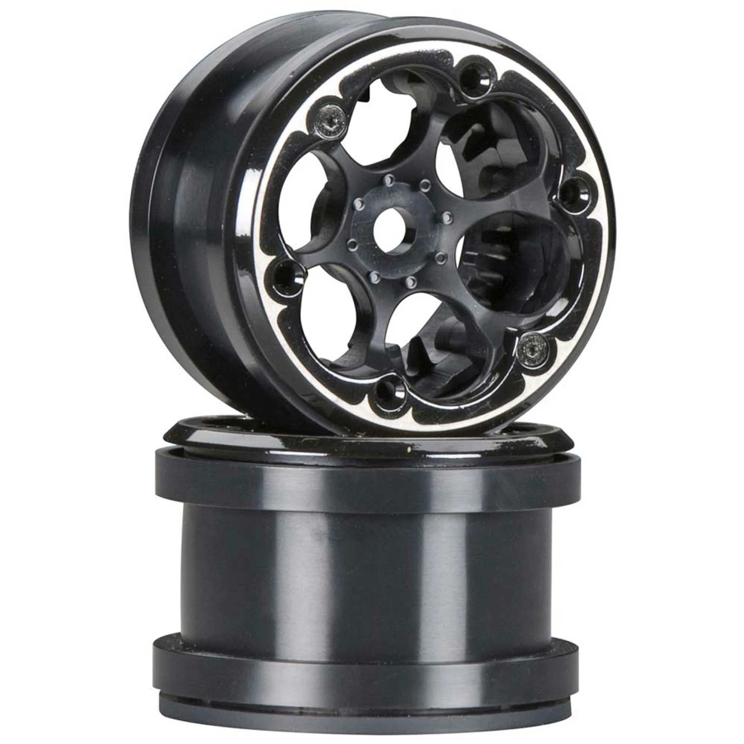 Axial 1/10 Comp XR10 2.2 Beadlock Wheels, 12mm Hex for Tires & Wheels