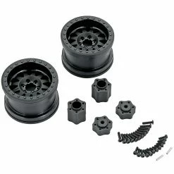 Axial 1/10 Method IFD 2.2 Beadlock Wheels, 12mm Hex, Black (2) for Tires & Wheels