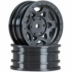 Axial 1/10 Walker Evans Street 1.9 Wheels, 12mm Hex, Black (2) for Tires & Wheels