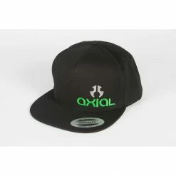 Axial Flat Bill Hat/Cap, Black for Parts