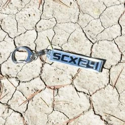 Axial AXIAL SCX24 KEYCHAIN BLACK/SILVER for Supplies & Bench Accessories